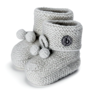 Baby-Schuhe silber