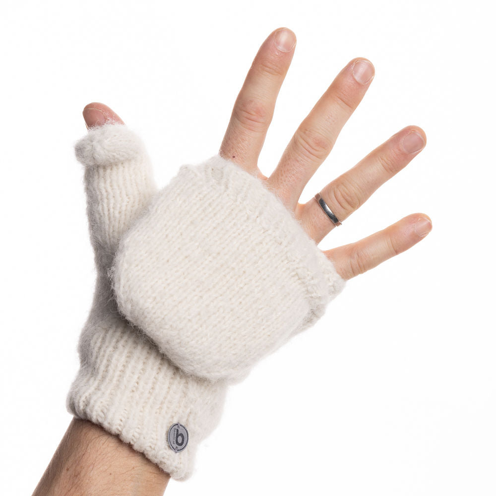 fingerlose handschuhe mit kappe Fingerlose Handschuhe granit