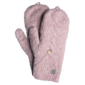 Fäustlinge mit Kappe rose-quarz