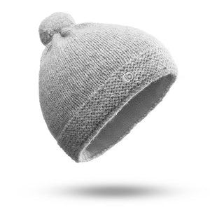 Beanie "Kids" silbergrau
