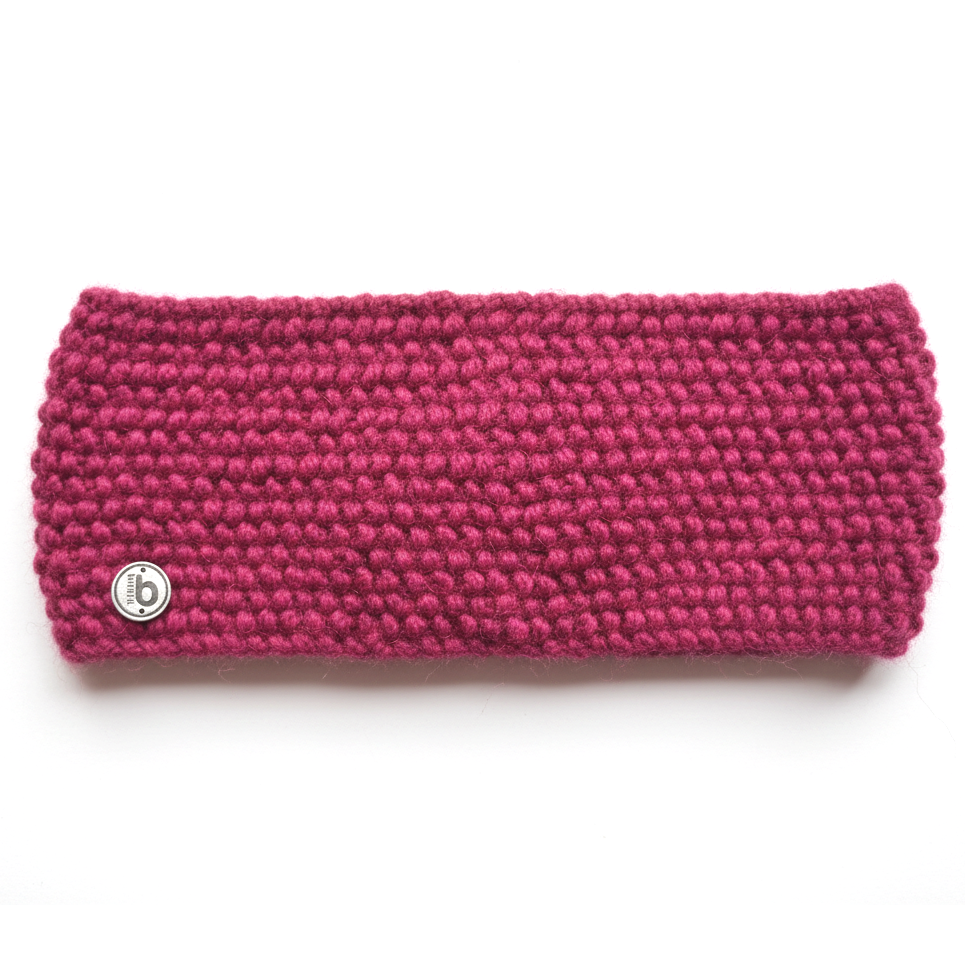 Stirnband "Wayra" magenta