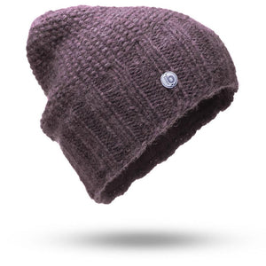 Beanie "Picchu" Fleece deep purple