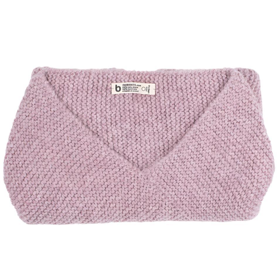 Poncho "Mia" rose-quarz