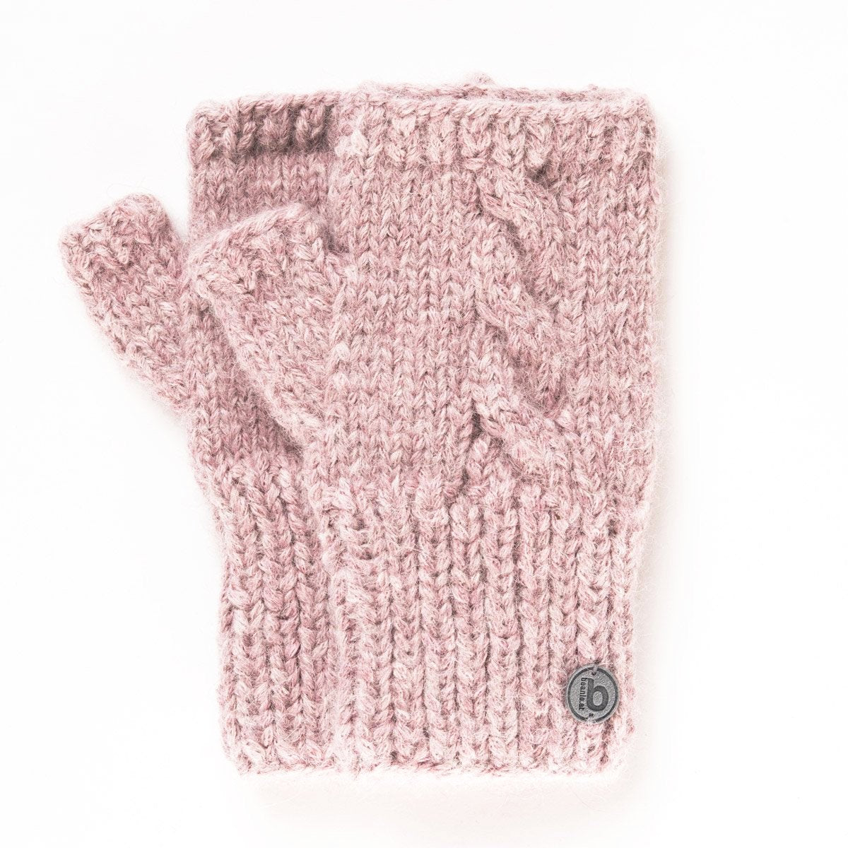 fingerlose handschuhe pink Fingerlose Handschuhe rose-quarz
